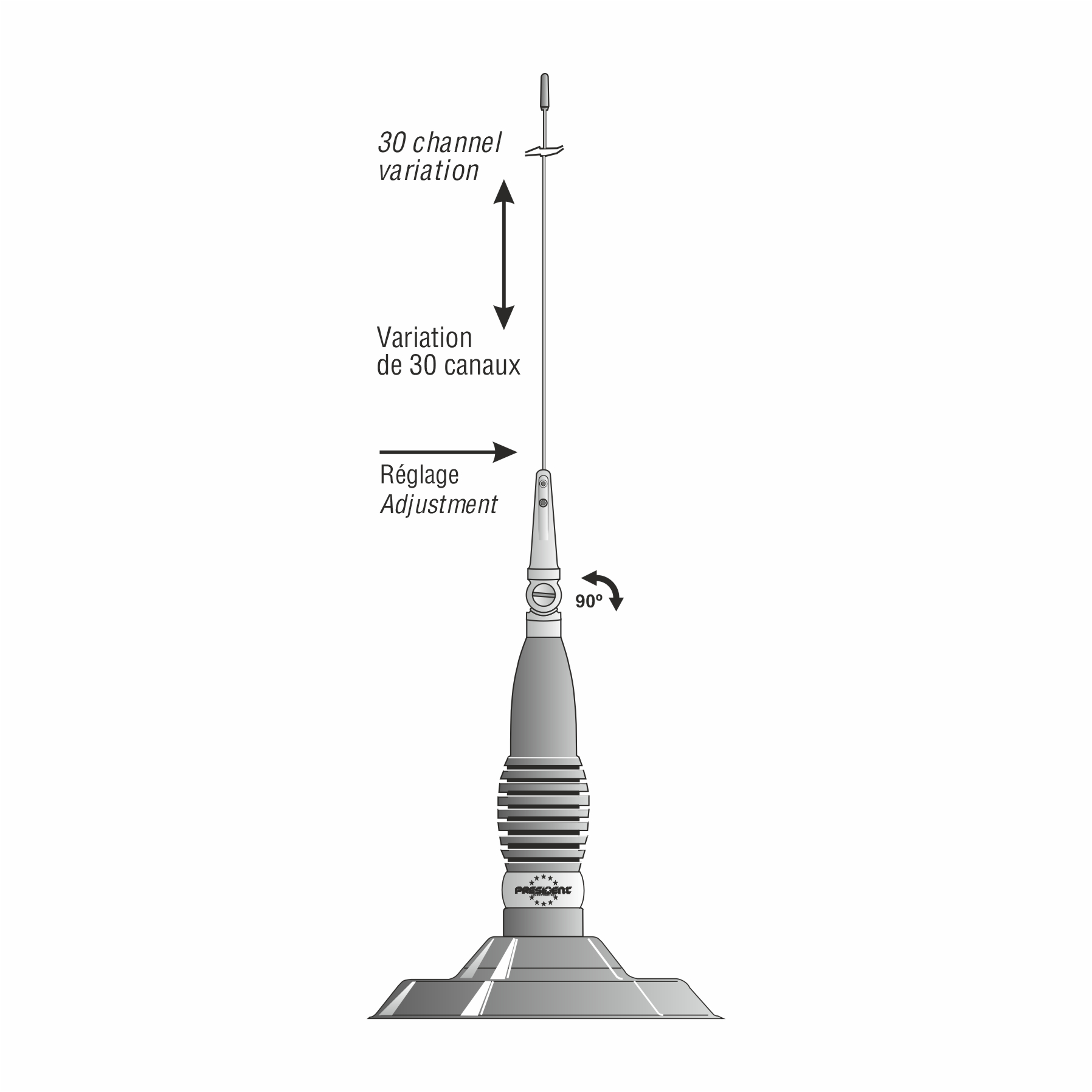 AMMI236 ANTENA EMISORA MS-145 CN