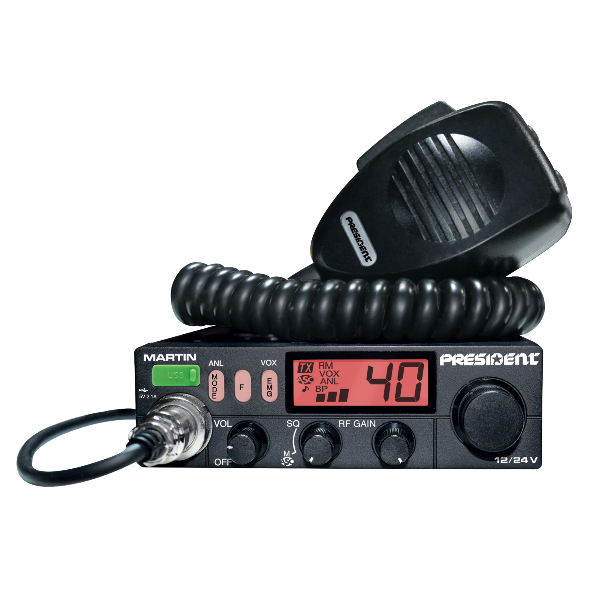 President CB Radio - President Johnny III CB Radio — CB Radio Supply